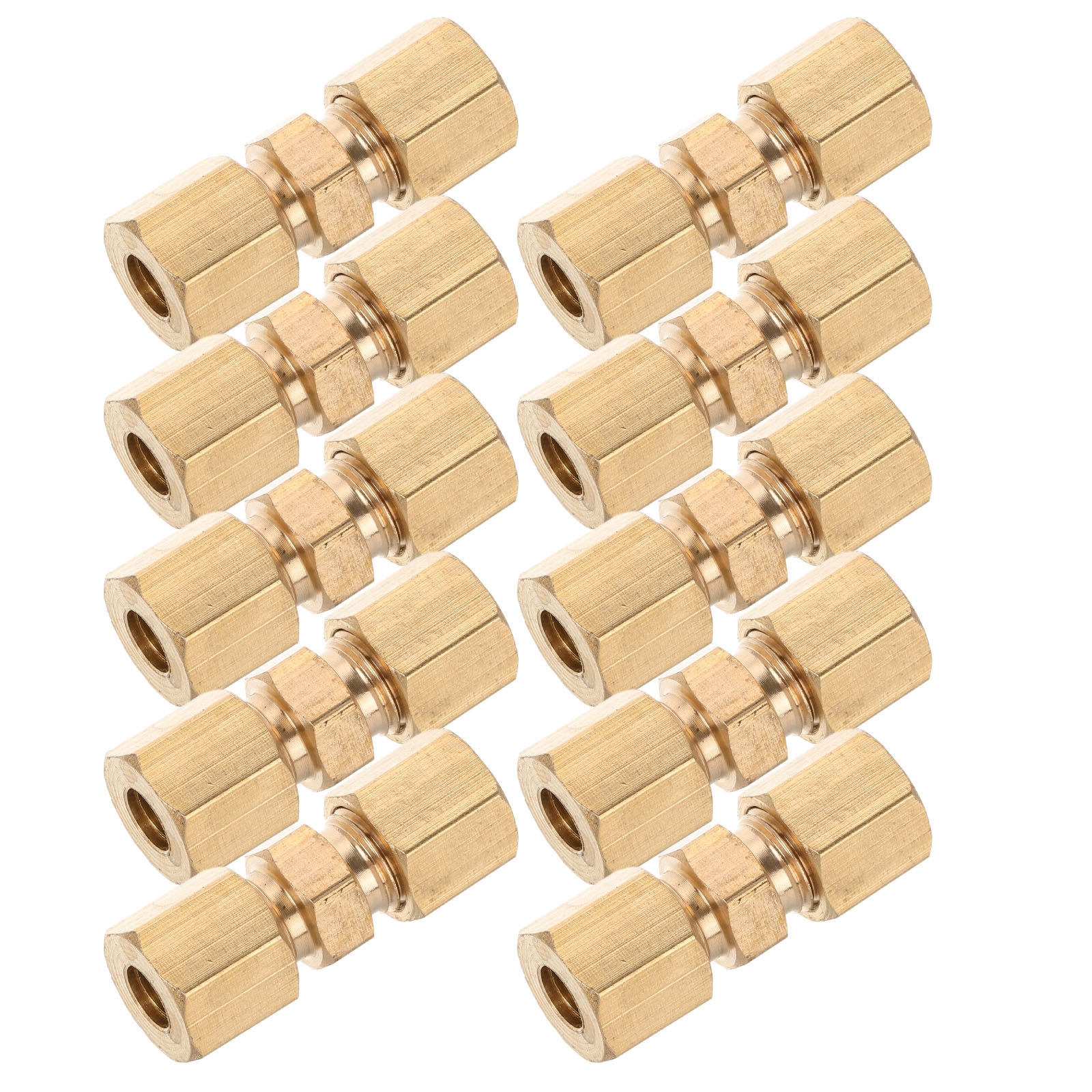 10 buah sambungan pipa rem ber - Compression Fitting Brass ulasan dan harga