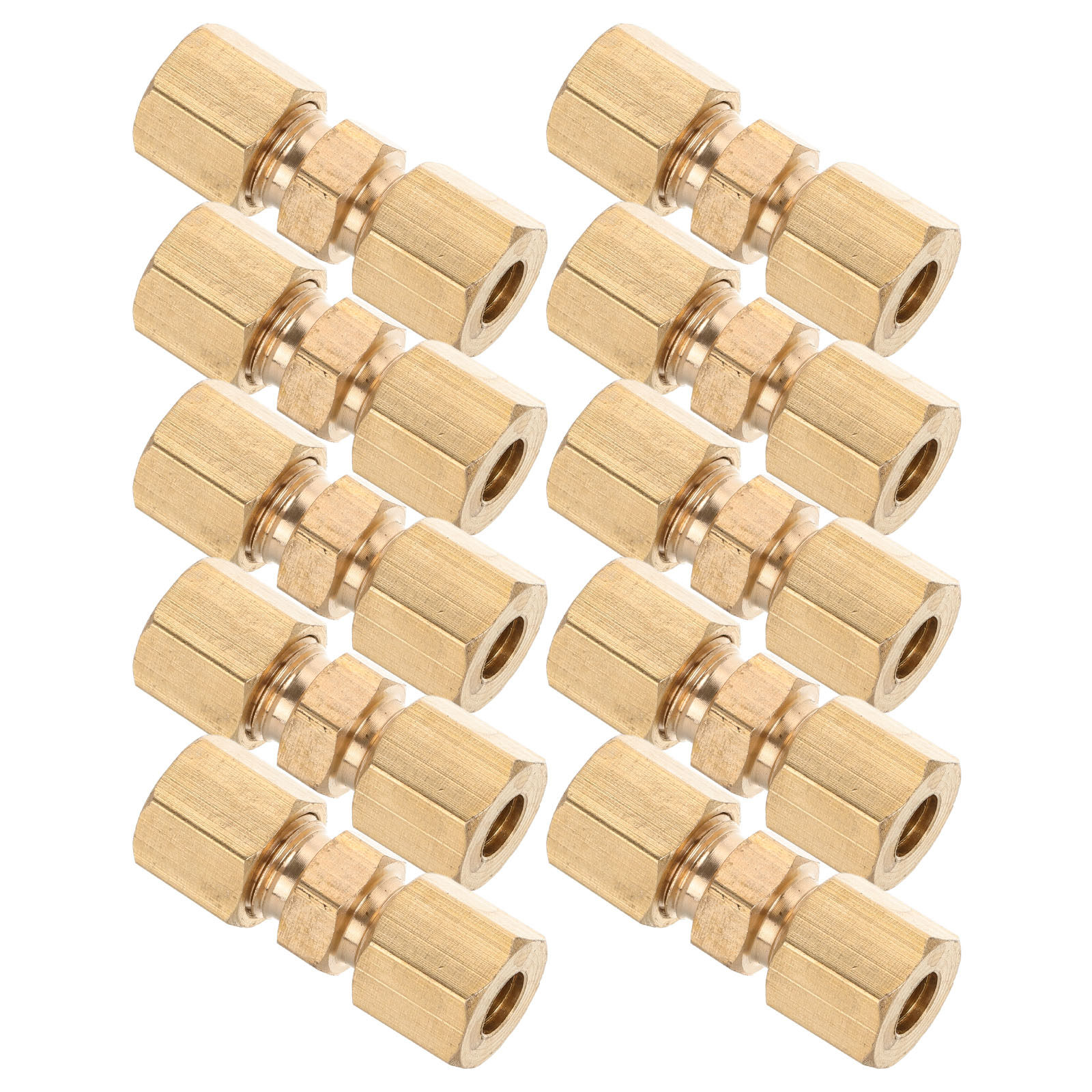 10 buah sambungan pipa rem ber - Compression Fitting Brass ulasan dan harga