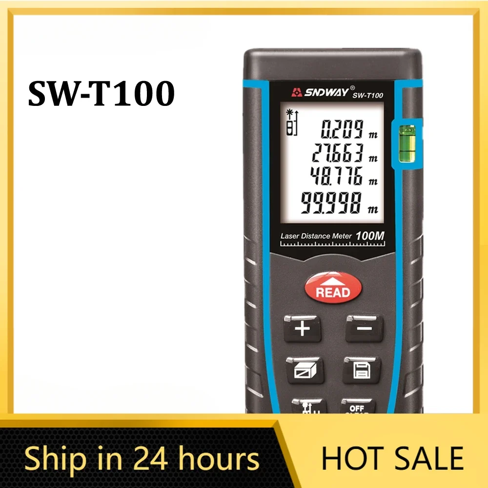SNDWAY pengukur jarak Laser 40 - Stanley Tape 25Ft ulasan dan harga