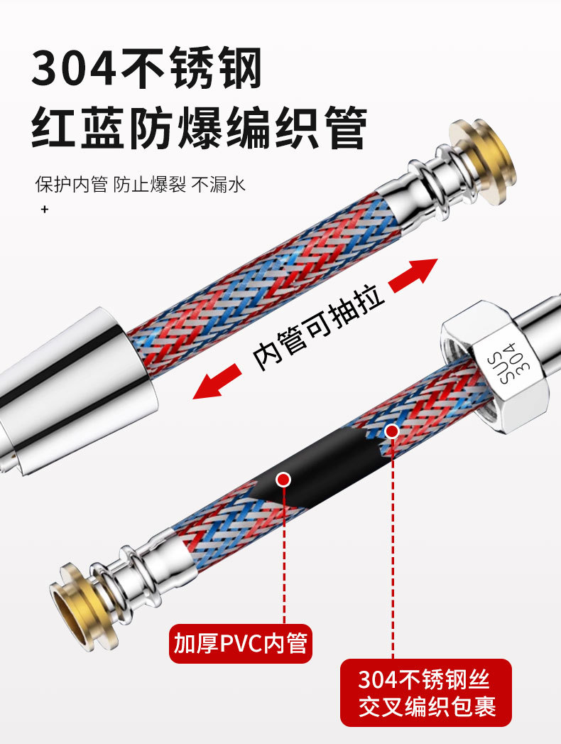 Selang Pancuran Fleksibel Anti - Flexible Hose Braided ulasan dan harga